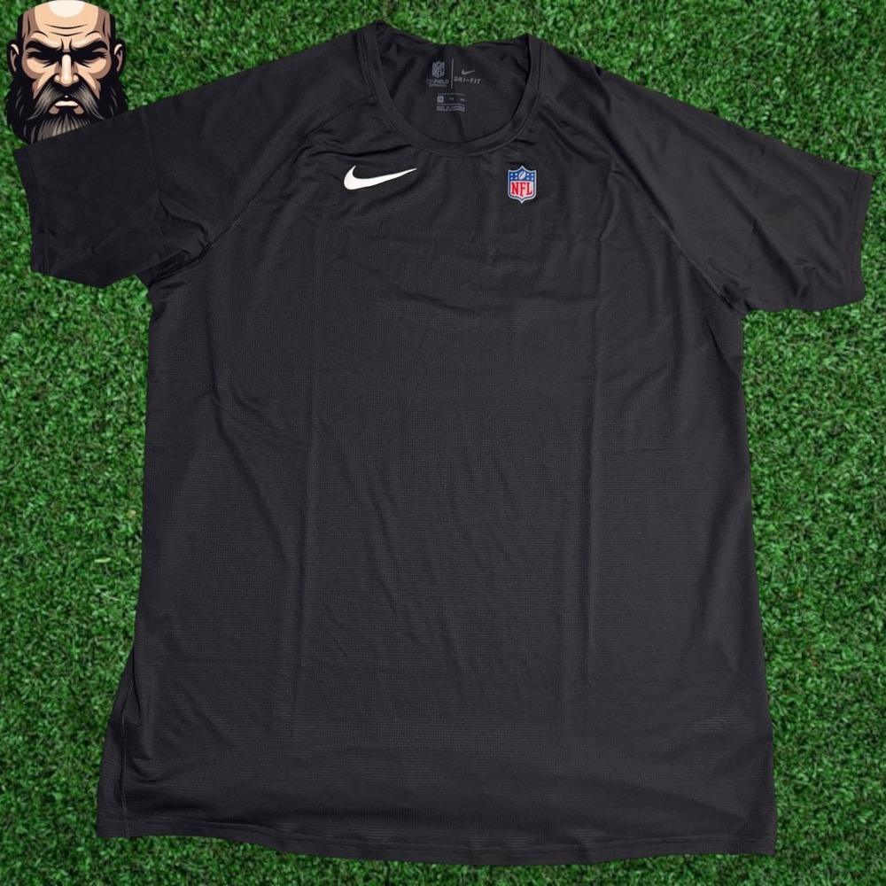 Nike Dri-Fit NFL Team Issued Black White CW6317-010 Men's Size 2XL
